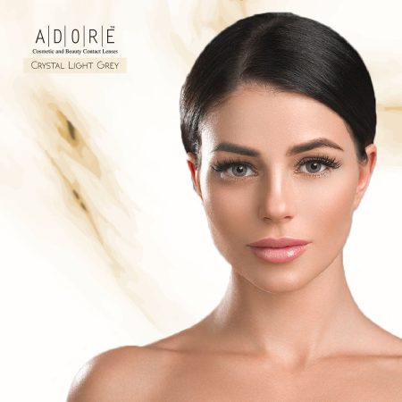 Adore monthly contact lenses Crystal Light Grey